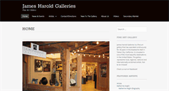 Desktop Screenshot of jhg4art.com